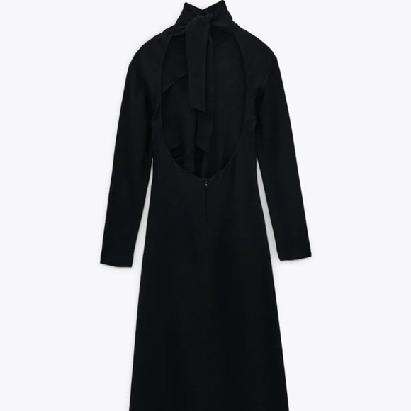 Zara Limited Edition Open Back Dress - Picture 3 of 4